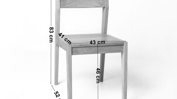 miniaturka Nowoczesne Drewniane Krzesło Patryk