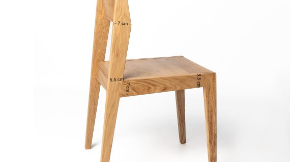 miniaturka Nowoczesne Drewniane Krzesło Patryk