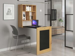 miniaturka Rozkładane biurko Wiszące z półkami SARI