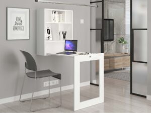 miniaturka Rozkładane biurko Wiszące z półkami SARI