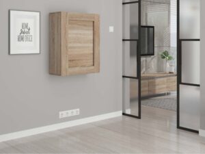 miniaturka Rozkładane biurko Wiszące z półkami SARI