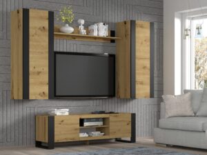 miniaturka Szafka RTV dąb artisan TAKOZ