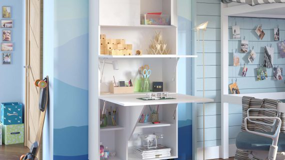 miniaturka Regał biurko rozkładane CHAN