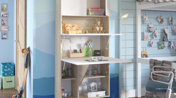 miniaturka Regał biurko rozkładane CHAN