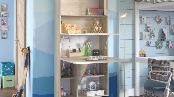 miniaturka Regał biurko rozkładane CHAN