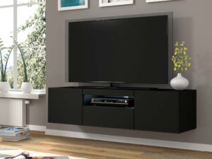 miniaturka Szafka RTV 150 z Oświetleniem LED Wisząca KISMET