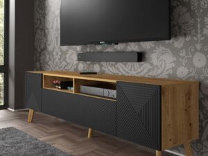 miniaturka Duża szafka loftowa pod TV IZMIR