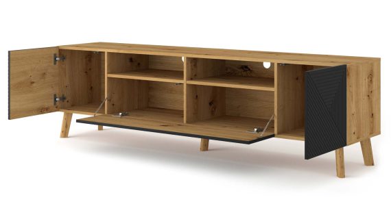 miniaturka Duża szafka loftowa pod TV IZMIR