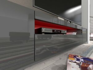 miniaturka Zamykana Szafka RTV 200 LUMA