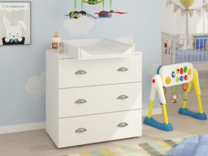 miniaturka Przewijak Komoda Biała EILIN