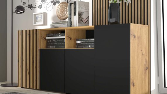 miniaturka Duża Komoda do Salonu Nowoczesna MERVE