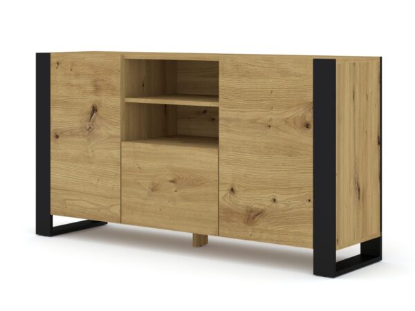 Rustykalna komoda dębowa