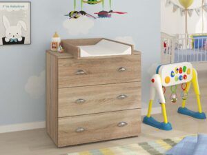 miniaturka Przewijak Komoda Biała EILIN