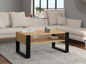 miniaturka Stolik kawowy z półką IRFAN