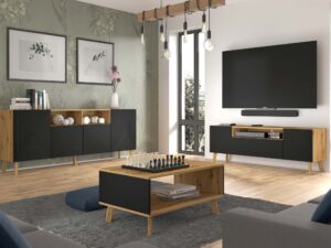 miniaturka Stolik kawowy do salonu dąb artisan IZMIR