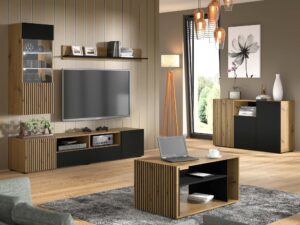 miniaturka Wisząca witryna do salonu MERVE