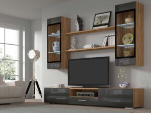 miniaturka Meblościanka 200 wysoki połysk EDIRNE