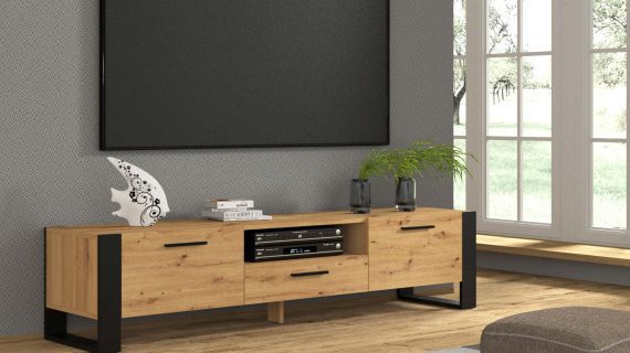 miniaturka Szafka RTV 160 lub 200 do salonu IRFAN