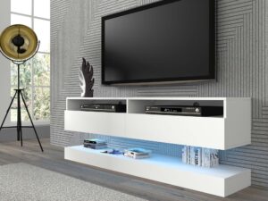 miniaturka Wisząca Szafka pod TV z LED 160 ELSA