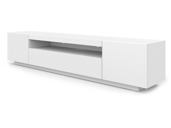 Minimalistyczna szafka RTV biała