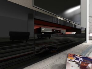 miniaturka Zamykana Szafka RTV 200 LUMA