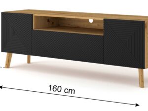 miniaturka Loftowa szafka na nóżkach RTV IZMIR