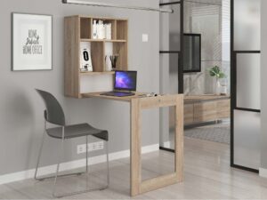 miniaturka Rozkładane biurko Wiszące z półkami SARI