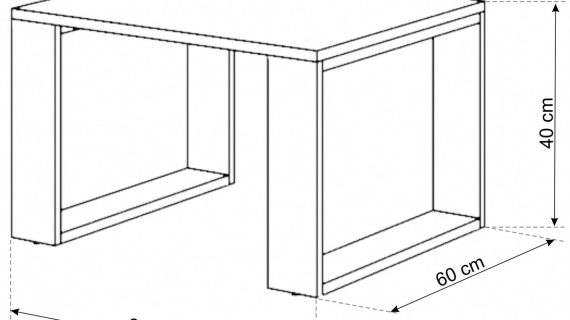 miniaturka Stolik loftowy kawowy ELMO