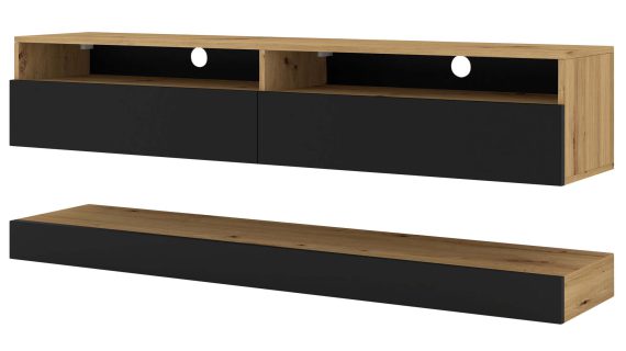 Wisząca Szafka pod TV z LED 160 ELSA