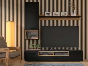 miniaturka Półka na Książki Wisząca Dąb Artisan 151cm NIMET