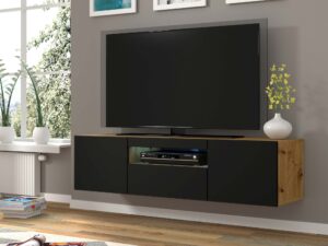 miniaturka Szafka RTV 150 z Oświetleniem LED Wisząca KISMET