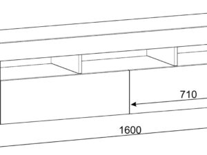 miniaturka Szafka RTV do Salonu KILIS