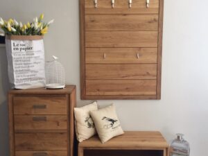 miniaturka Drewniana Szafka na Buty PAROS