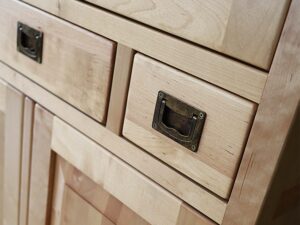 miniaturka Wysoka Drewniana Witryna MOLA