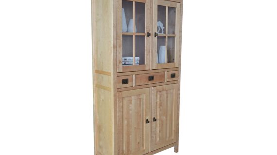 miniaturka Wysoka Drewniana Witryna MOLA