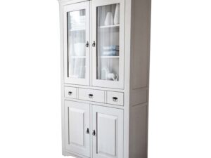 miniaturka Wysoka Witryna z Drewna FELIX