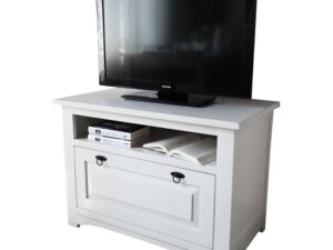 miniaturka Wysoka Drewniana Szafka pod Telewizor FELIX