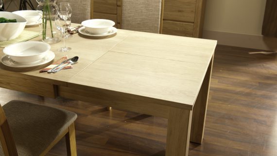 miniaturka Rozkładany Stół Dębowy 160 cm