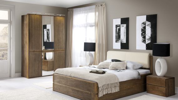 miniaturka Trzydrzwiowa szafa dębowa Atlanta Typ 4