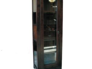 miniaturka Wąska Witryna z Drewna FELIX