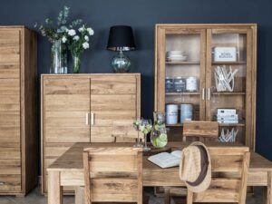 miniaturka Wysoka Dębowa Witryna PAROS