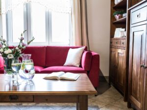 miniaturka Drewniana Ława z Szufladą do Salonu MENDOZ