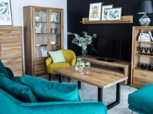 miniaturka Wysoka Dębowa Witryna PAROS