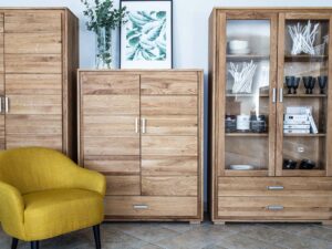 miniaturka Wysoka Dębowa Witryna PAROS