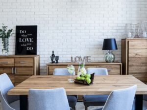 miniaturka Wąska Komoda Dębowa PAROS