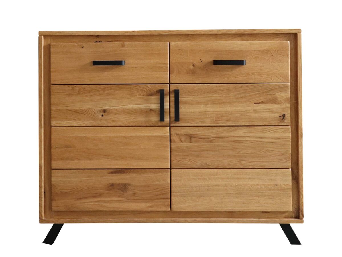 Nowoczesna Komoda Dębowa PAROS LOFT