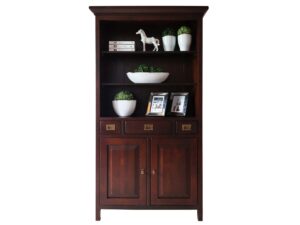 Drewniany Regał z Szafkami MOLA