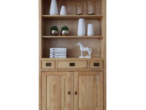 miniaturka Drewniany Regał z Szafkami MOLA