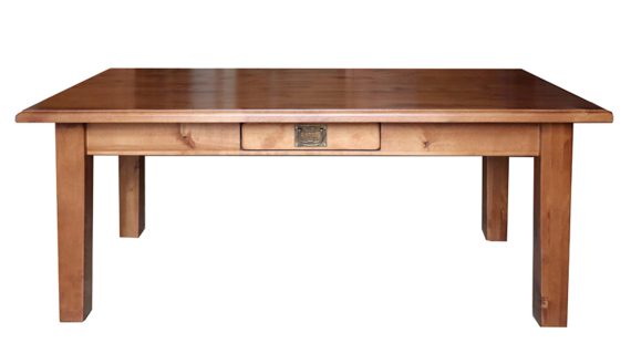 Drewniana Ława z Szufladą do Salonu MENDOZ