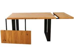 miniaturka Stół drewniany industrialny rozkładany HELIOS